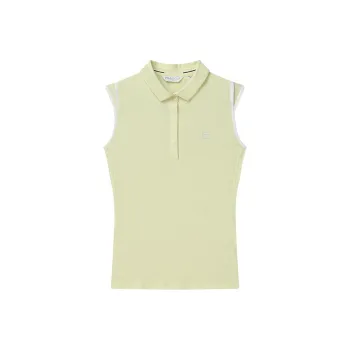 FILA Athletics Polo Shirt Women's Soft Yellow