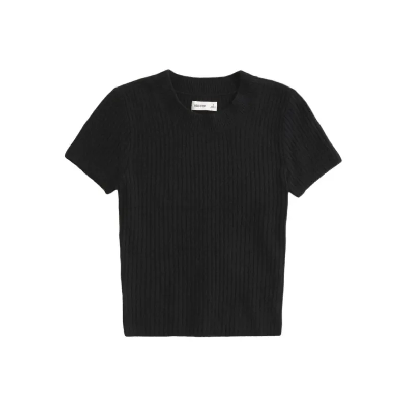 Hollister Sweater Women's Black-0
