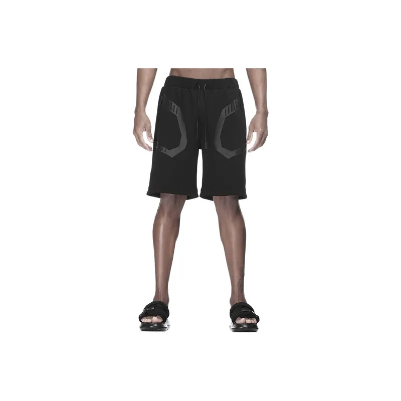 NORVINCY Casual Shorts Unisex Black-0