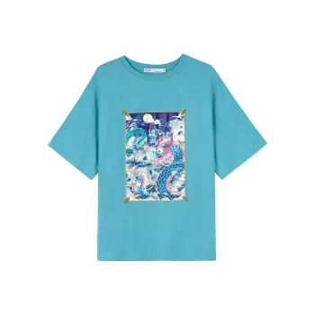 JK&JS T-Shirts Women's Turquoise