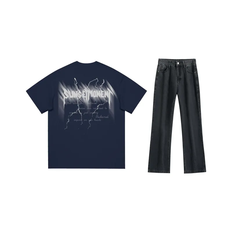 SUNSETMONENT Casual Sportswear Unisex-4