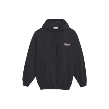 Balenciaga Print Hoodie 'Black'