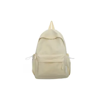 BUBM Nylon Backpack Regular Unisex Black/Ecru/Khaki/Light Yellow/Neon Green/Pink