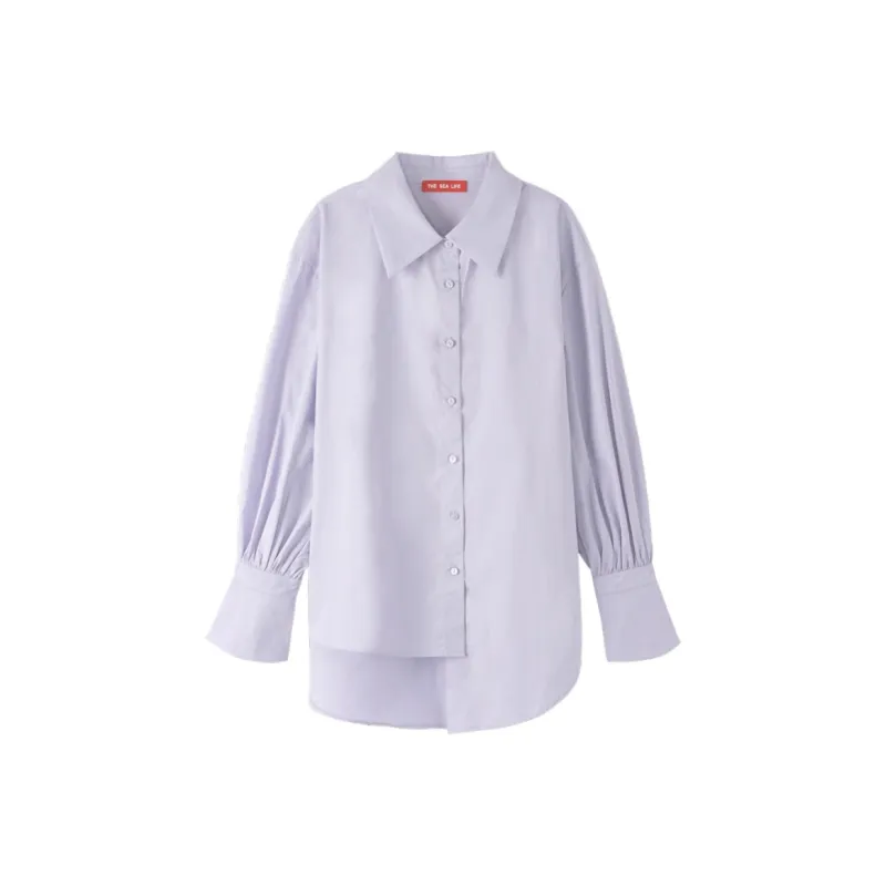 THE SEA LIFE Shirt Women's Purple Lotus-0