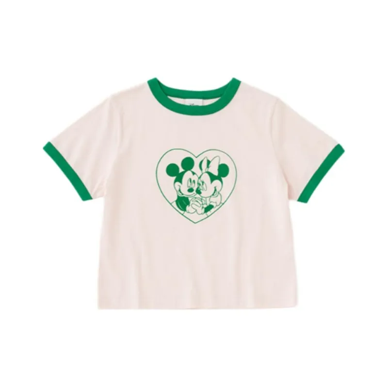 MOUSSY Disney/Disney Co branded Model T Shirt Women's-5