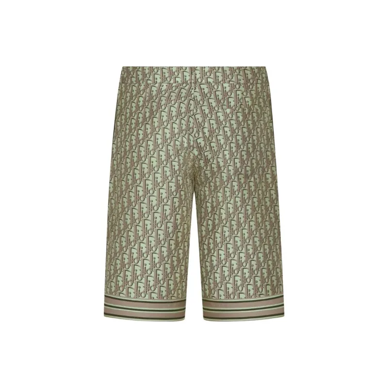 DIOR Casual Shorts Men Green-0