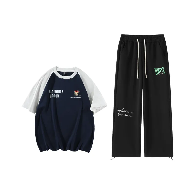 Unite Life HOODS Casual Sportswear Unisex-16