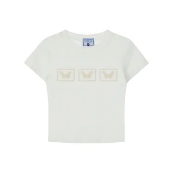 Vine Color Set in Sleeve T Shirt Women's