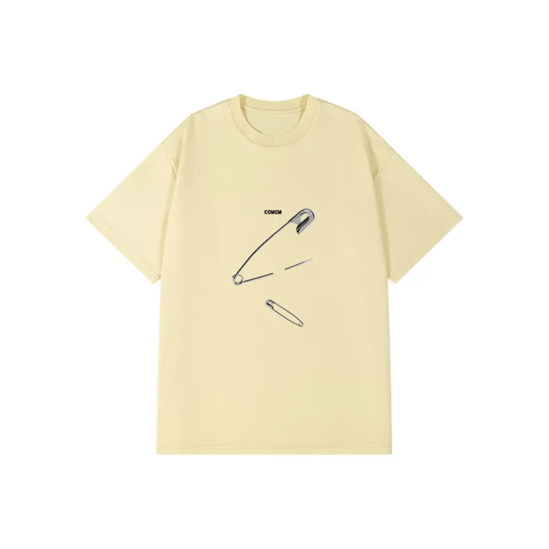 COMGM Drop Shoulder Sleeve T Shirt Unisex-11