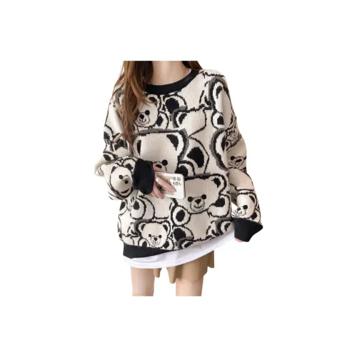 Tonlion Sweaters Stone Women's Black