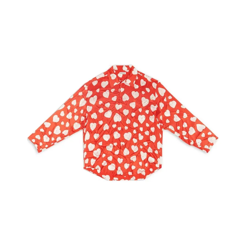 Balenciaga FW22 Shirt Women's Red-0