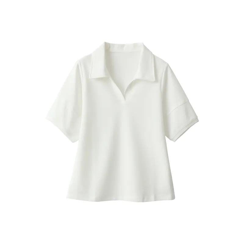 Huagaa T Shirts Women's White-0