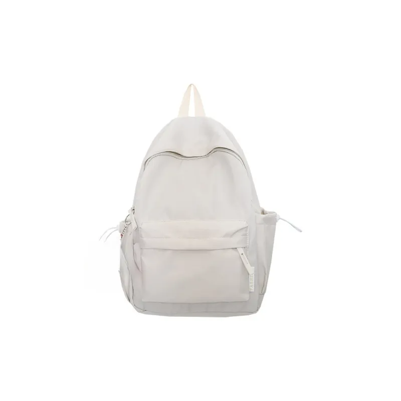 BUBM Nylon Backpack Regular Unisex Black/Ecru/Khaki/Light Yellow/Neon Green/Pink-6