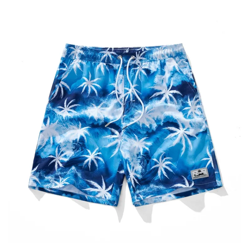 GAILANG Casual Shorts Men's Dark Sky Blue-0