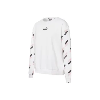 PUMA Power Aop Sweatshirt Women's White