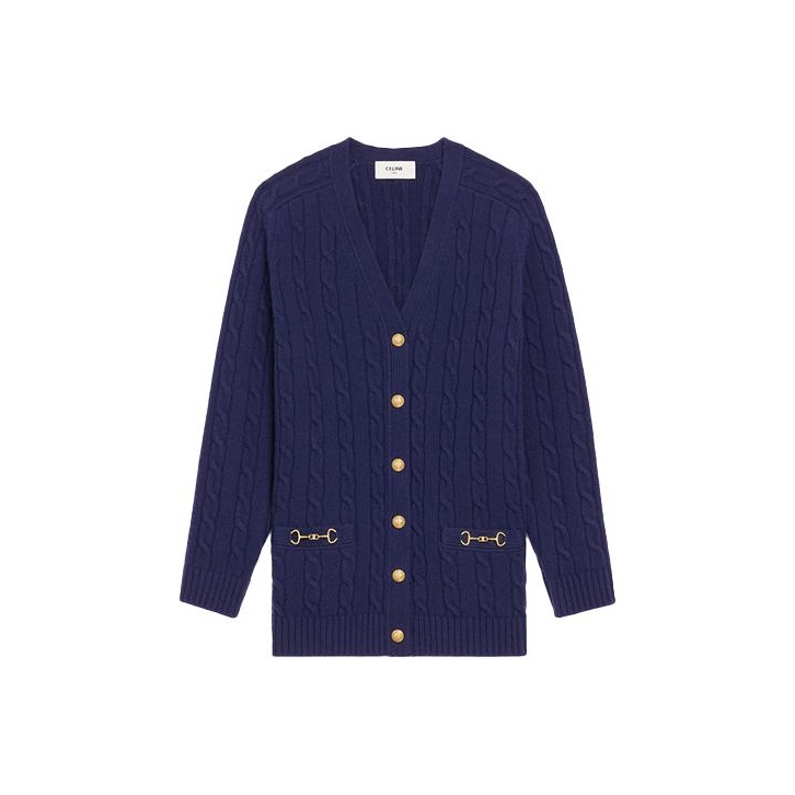 Celine Blue Sweaters on Sale & Authentic - POIZON