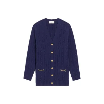 CELINE FW21 Fitted Sweater Women's Blue