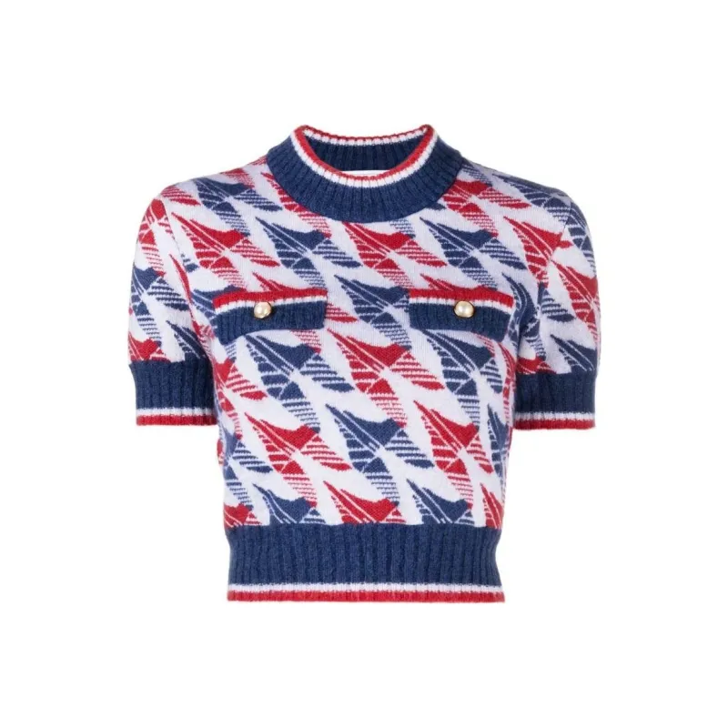 CASABLANCA SS22 Knitwear Women's Blue-0