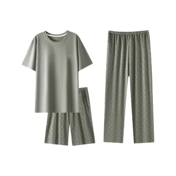 MIIOW Pajama Set Men's Army Green