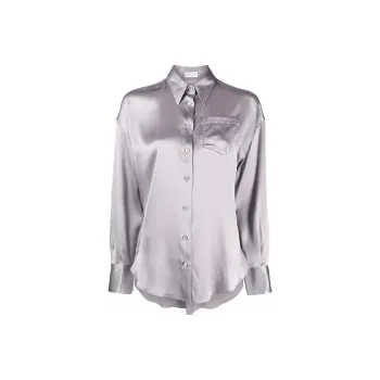Brunello Cucinelli FW21 Shirt Women's Gray