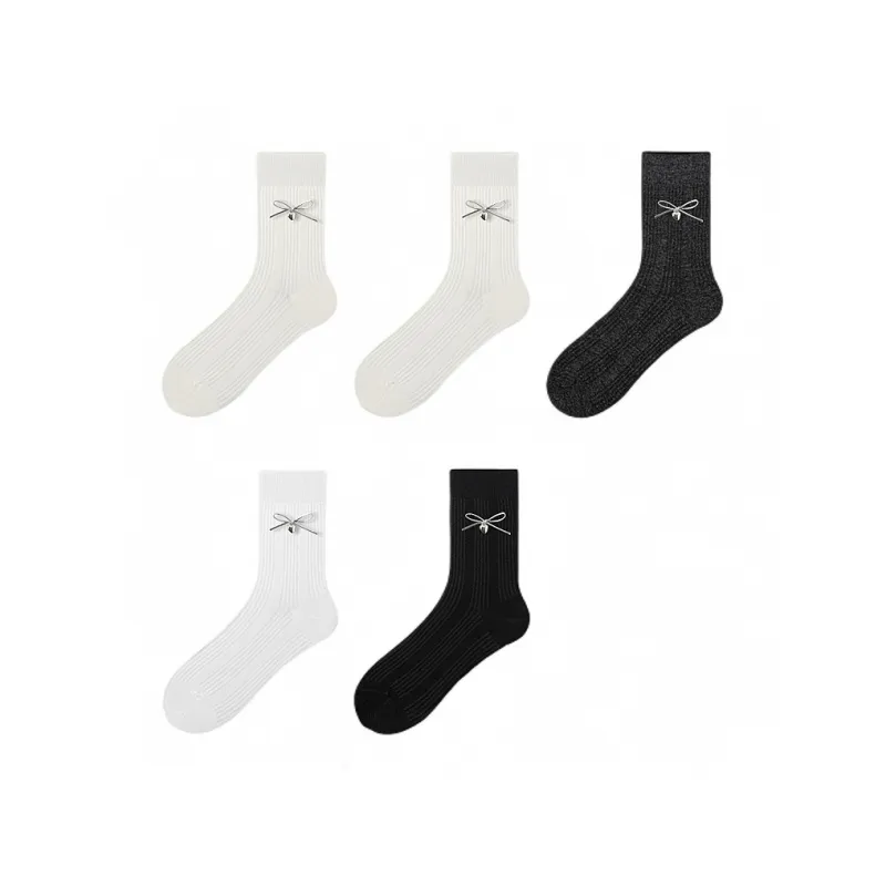 H YXIANG Mid Calf Socks Women's Combo Set-38