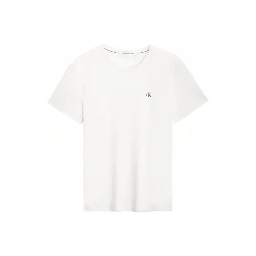 CALVIN KLEIN T Shirt Women's Moon White