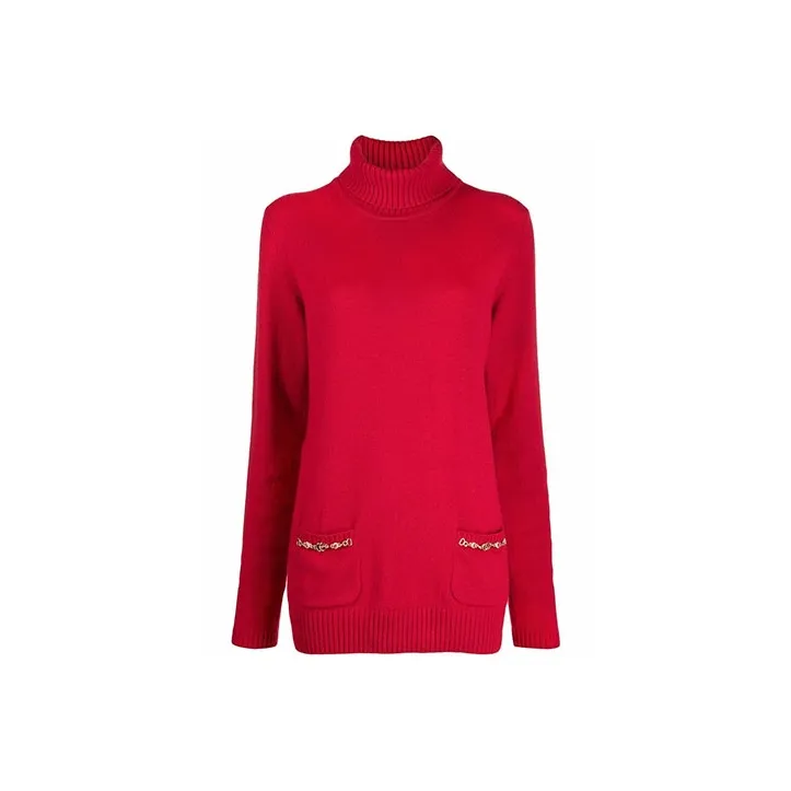 GUCCI Double G Chain Wool Jumper-0