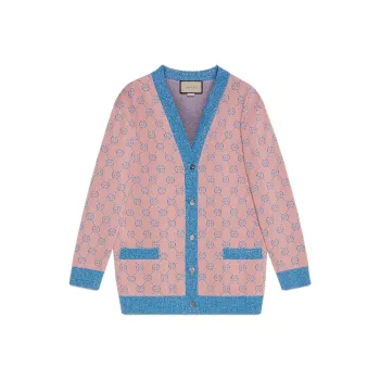 GUCCI Gg Intarsia knit Cardigan