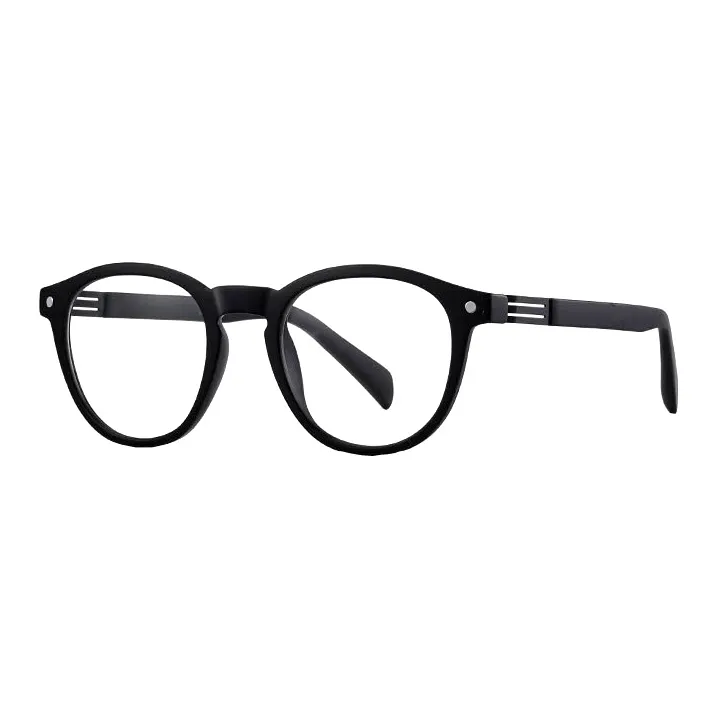 JUICE BABY TR/Memory Plastic Metal Oval Sunglasses Unisex-4