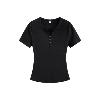FASTFISH Set in Sleeve T Shirt Women's