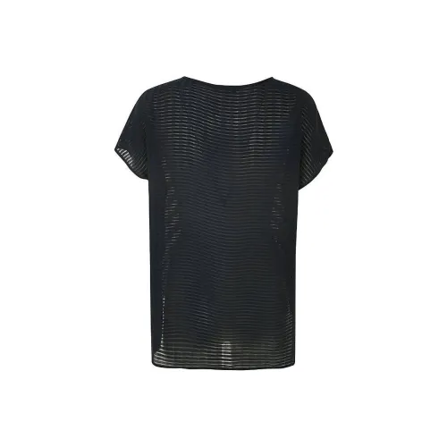 Emporio Armani logo crew Svart T-shirt
