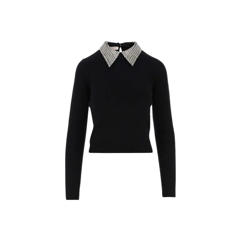 Valentino Sweaters Women's Black-0