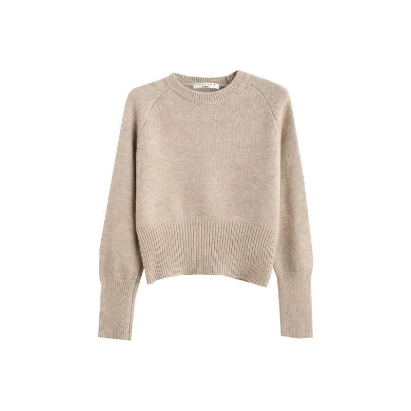 Tonlion Sweaters Women's Khaki-0
