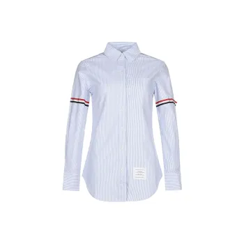 THOM BROWNE 4 Bar Striped Shirt