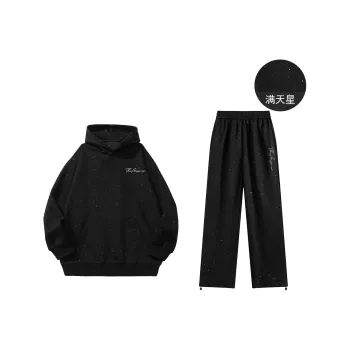 AI3 Sweatshirt Set Unisex Black