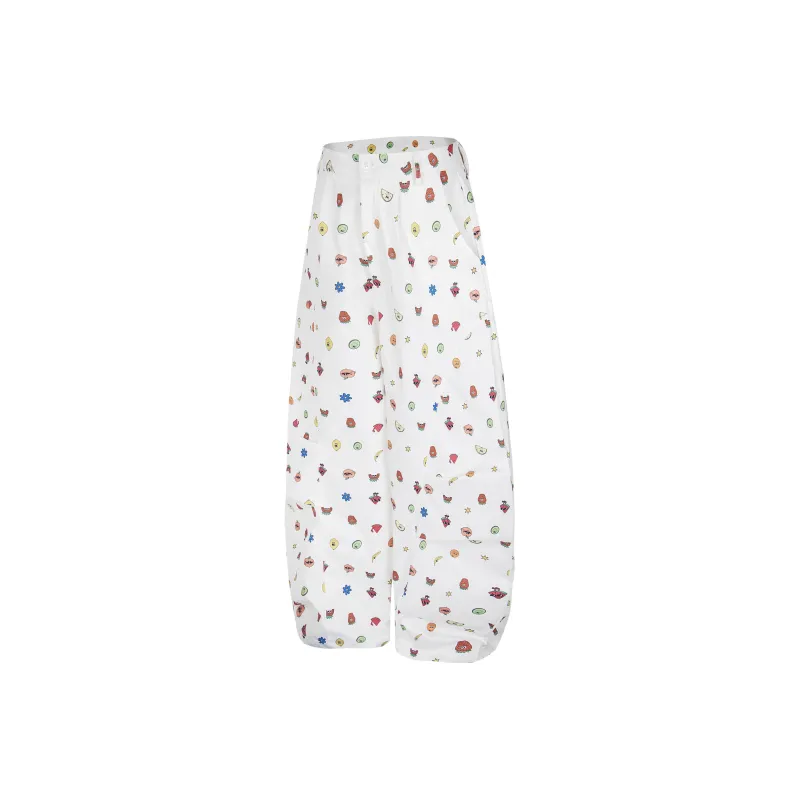 JASONWOOD Casual Pants Unisex White-1