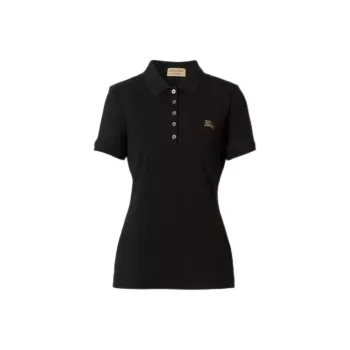 Burberry Polo Shirt Women's Black