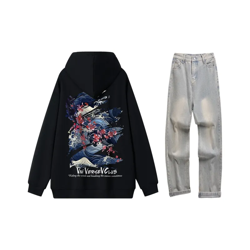 VniVerseVClub Sweatshirt Set Unisex-10