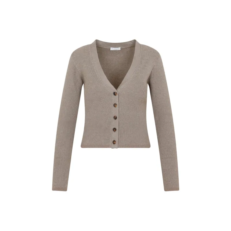 Brunello Cucinelli FW22 Cashmere Sweater Women's Umber-0
