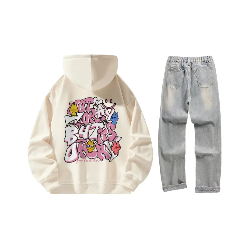 LEVEL Sweatshirt Sets Unisex-14