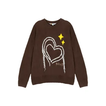 B.Duck Sweaters Women's Coffee