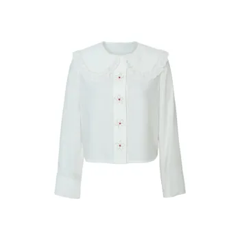 CatPunch Shirts Women's White