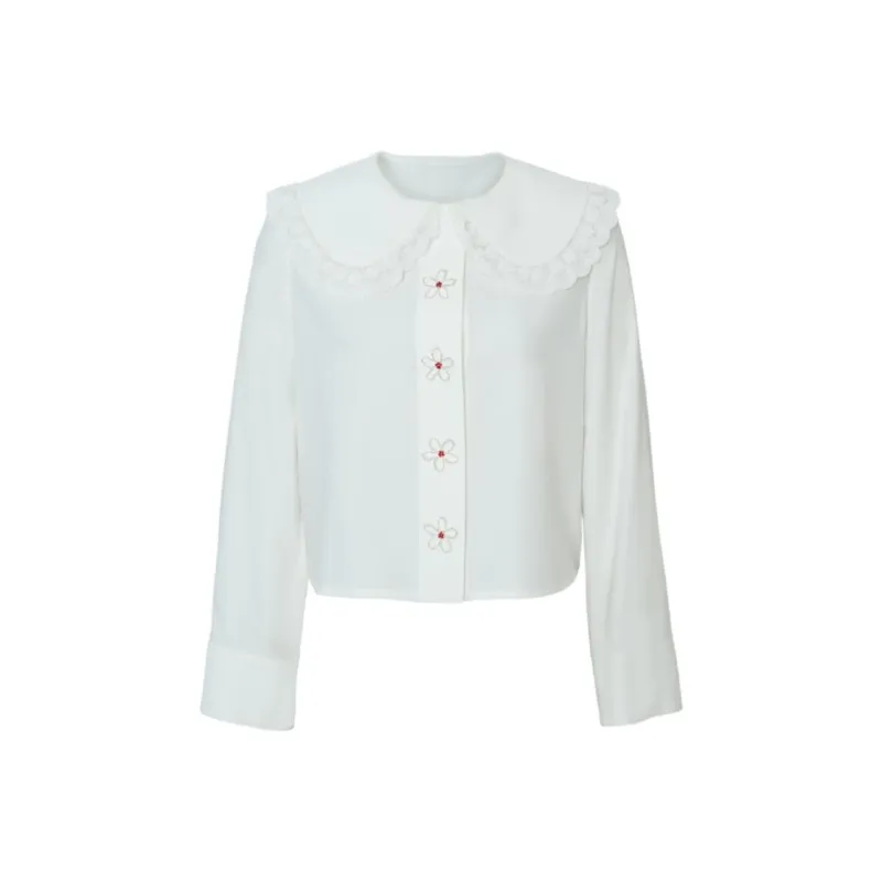 CatPunch Shirts Women's White-0