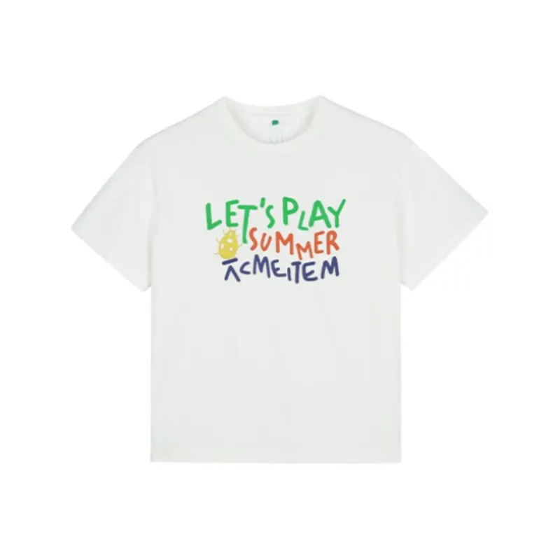 ACMEITEM T Shirt Women's Raw White-0