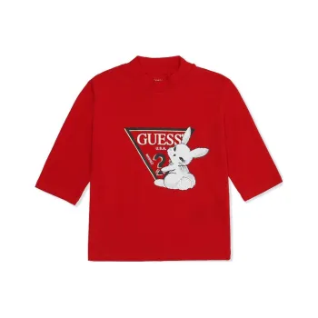 GUESS T-Shirts Women's Red