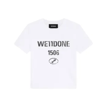 WE11DONE T Shirts Women's White