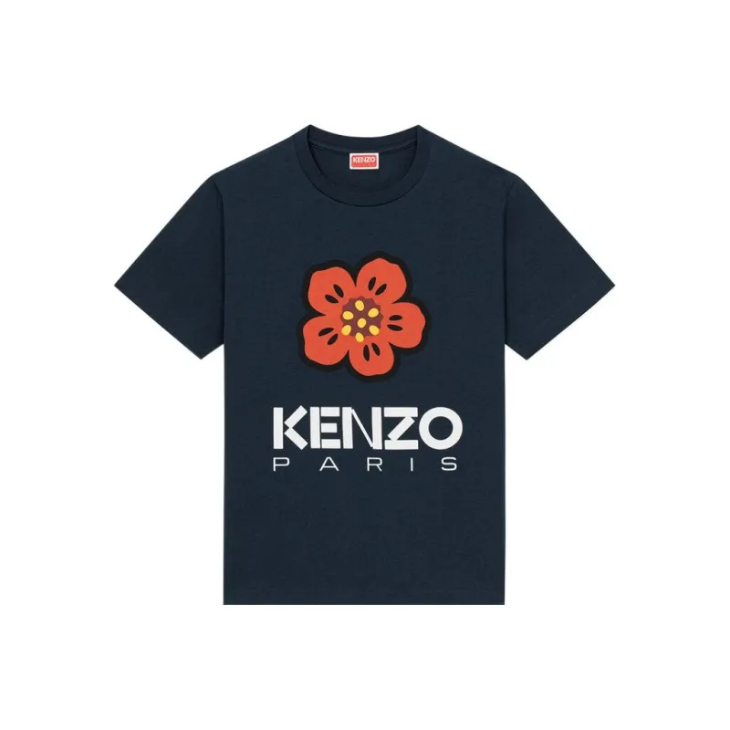 KENZO Boke Flower T Shirt 'Blue'-0
