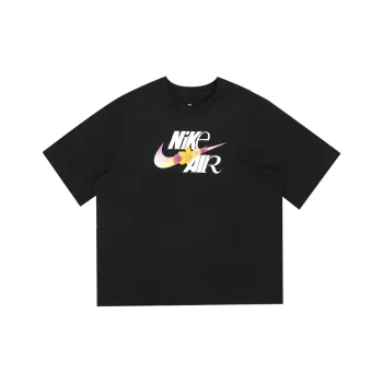 Nike Drop Shoulder Sleeve T Shirt Women's Black