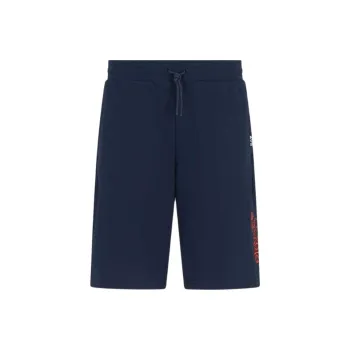 EMPORIO ARMANI EA7 SS25 Casual Shorts Men's Blue