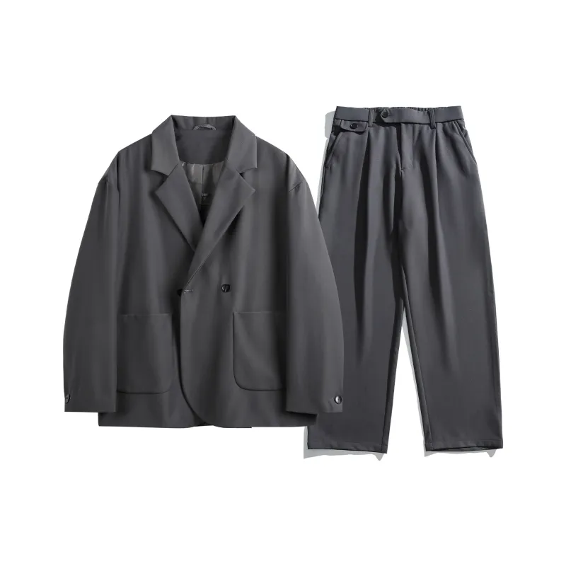 RAP PANDA Business Suits Unisex Black-6